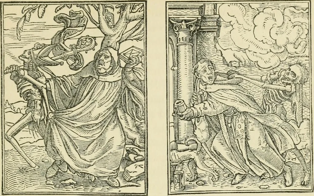 An illustration from The invention of printing : a collection of facts and opinions descriptive of early prints and playing cards, the block-books of the fifteenth century, the legend of Lourens Janszoon Coster, of Haarlem, and the work of John Gutenberg and his associates, 1878, leaf 190