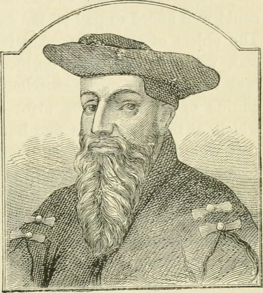 An illustration from The invention of printing : a collection of facts and opinions descriptive of early prints and playing cards, the block-books of the fifteenth century, the legend of Lourens Janszoon Coster, of Haarlem, and the work of John Gutenberg and his associates, 1878, leaf 424