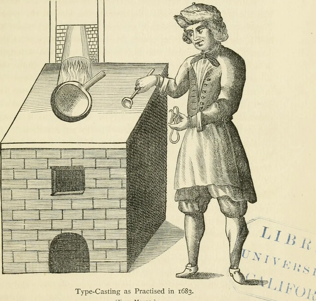 An illustration from The invention of printing : a collection of facts and opinions descriptive of early prints and playing cards, the block-books of the fifteenth century, the legend of Lourens Janszoon Coster, of Haarlem, and the work of John Gutenberg and his associates, 1878, leaf 66