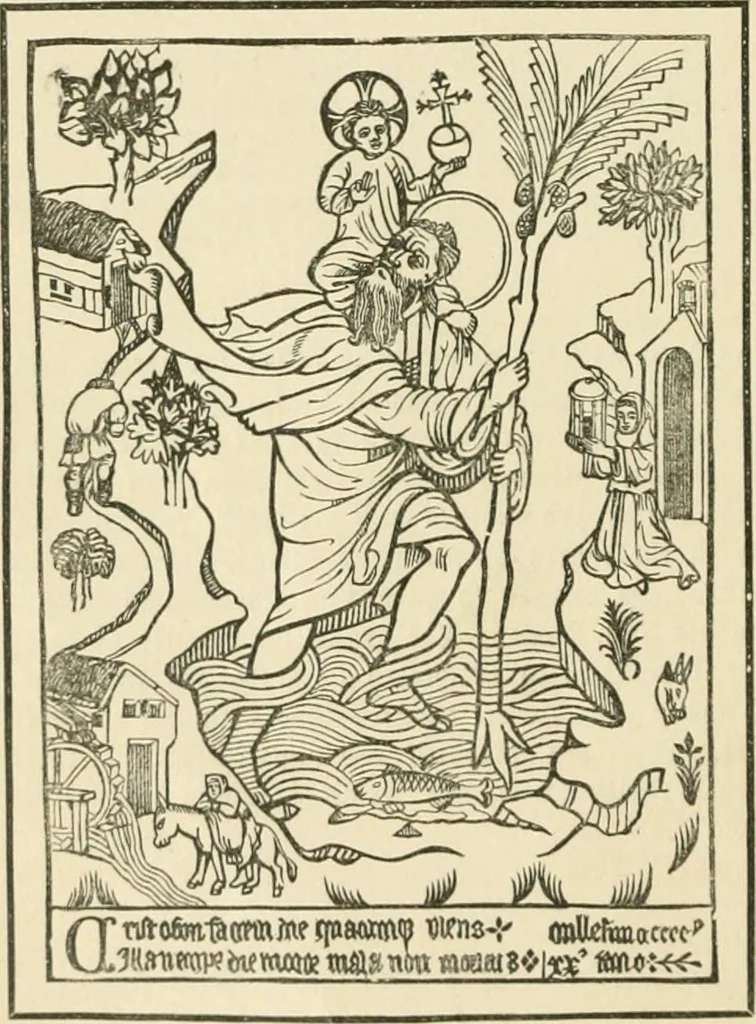 An illustration from The invention of printing : a collection of facts and opinions descriptive of early prints and playing cards, the block-books of the fifteenth century, the legend of Lourens Janszoon Coster, of Haarlem, and the work of John Gutenberg and his associates, 1878, leaf 77