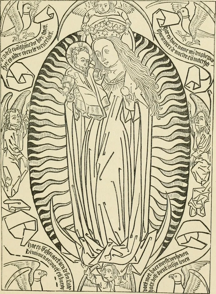 An illustration from The invention of printing : a collection of facts and opinions descriptive of early prints and playing cards, the block-books of the fifteenth century, the legend of Lourens Janszoon Coster, of Haarlem, and the work of John Gutenberg and his associates, 1878, leaf 88