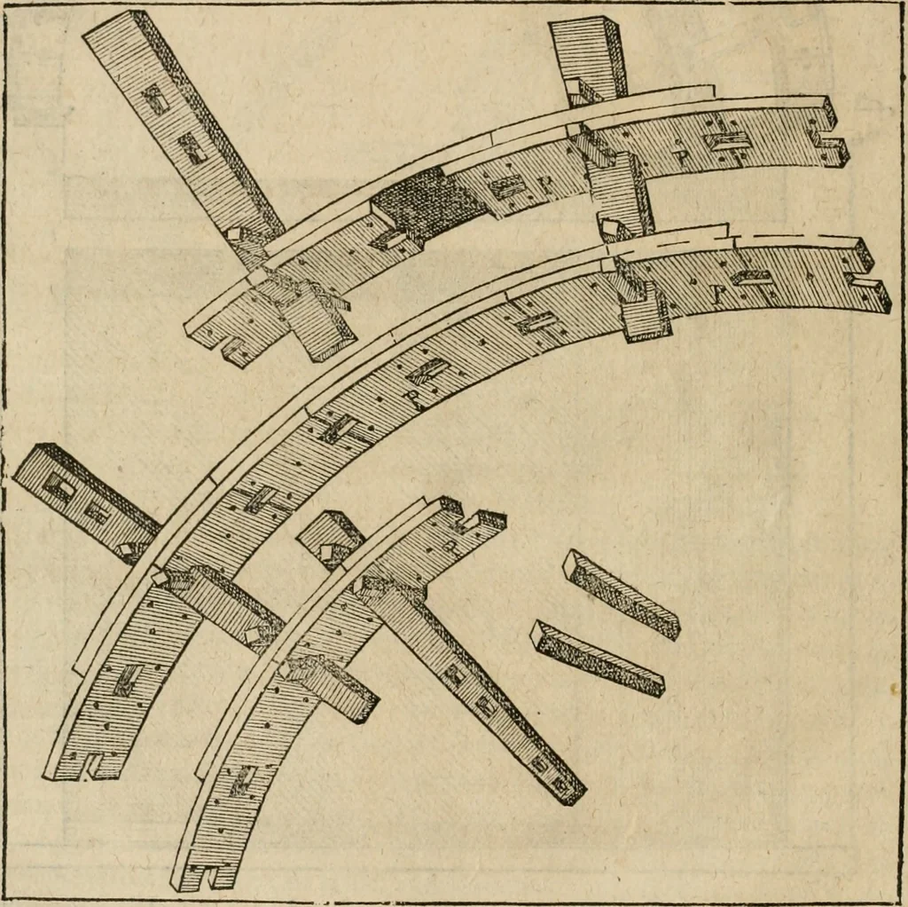 An illustration from Novvelles inventions povr bien bastir et a petits fraiz, 1576, leaf 31