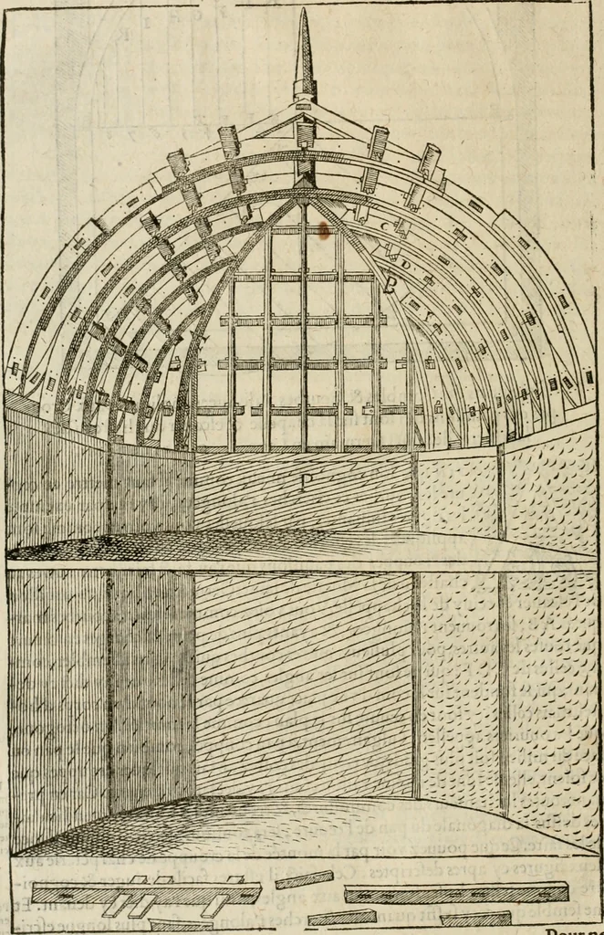 An illustration from Novvelles inventions povr bien bastir et a petits fraiz, 1576, leaf 39