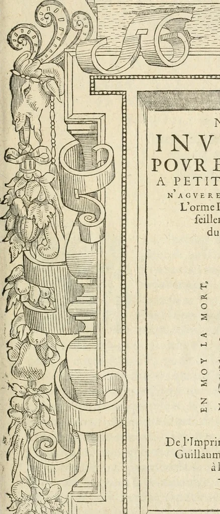 An illustration from Novvelles inventions povr bien bastir et a petits fraiz, 1576, leaf 4