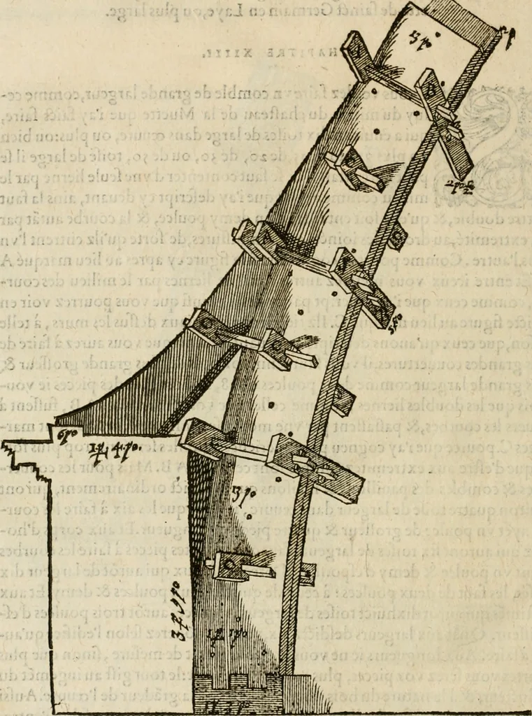 An illustration from Novvelles inventions povr bien bastir et a petits fraiz, 1576, leaf 45