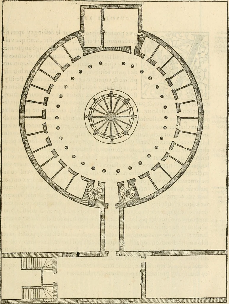 An illustration from Novvelles inventions povr bien bastir et a petits fraiz, 1576, leaf 70