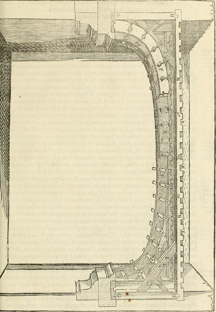 An illustration from Novvelles inventions povr bien bastir et a petits fraiz, 1576, leaf 84
