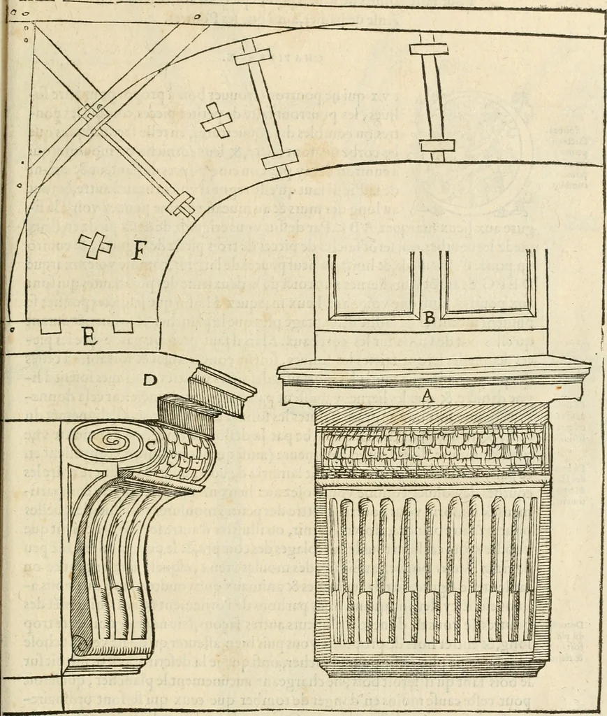 An illustration from Novvelles inventions povr bien bastir et a petits fraiz, 1576, leaf 98
