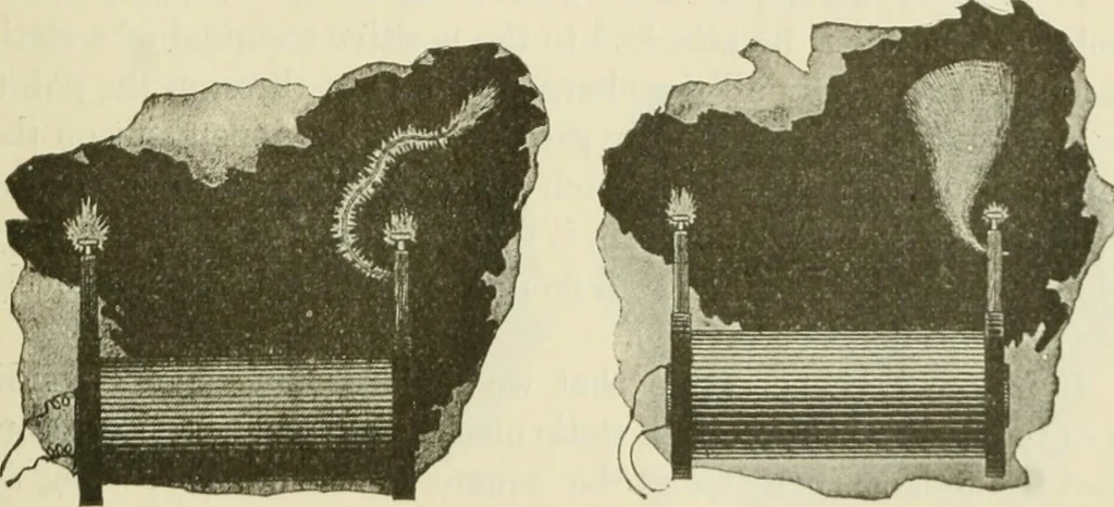 An illustration from The inventions : researches and writing of Nikola Tesla, with special reference to his work in polyphase currents and high potential lighting, 1894, leaf 182