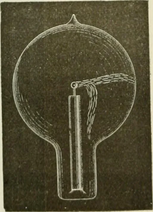 An illustration from The inventions : researches and writing of Nikola Tesla, with special reference to his work in polyphase currents and high potential lighting, 1894, leaf 246