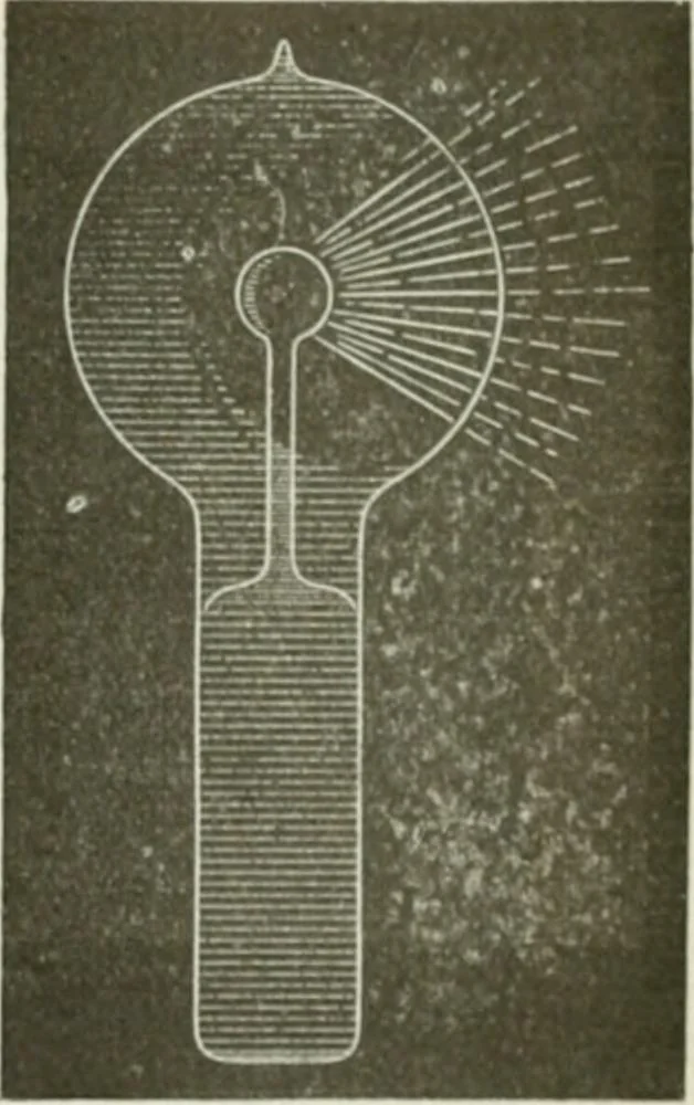 An illustration from The inventions : researches and writing of Nikola Tesla, with special reference to his work in polyphase currents and high potential lighting, 1894, leaf 247
