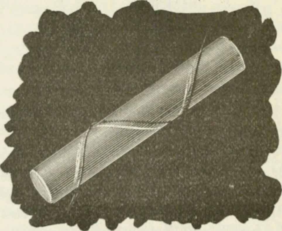An illustration from The inventions : researches and writing of Nikola Tesla, with special reference to his work in polyphase currents and high potential lighting, 1894, leaf 417