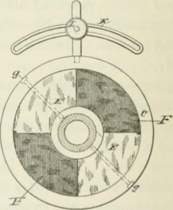 An illustration from The inventions : researches and writing of Nikola Tesla, with special reference to his work in polyphase currents and high potential lighting, 1894, leaf 453