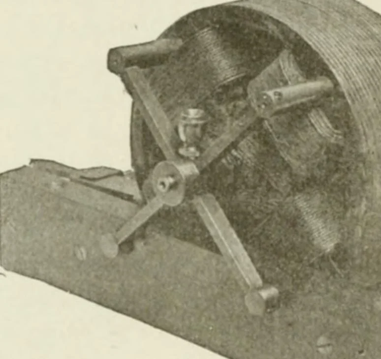 An illustration from The inventions : researches and writing of Nikola Tesla, with special reference to his work in polyphase currents and high potential lighting, 1894, leaf 499