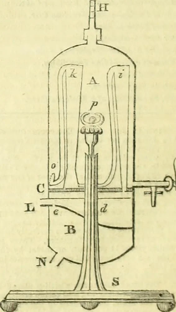 An illustration from The Inventor's advocate, patentees' recorder, and weekly British and foreign miscellany of inventions, discoveries, and the fine arts, 1839, leaf 325