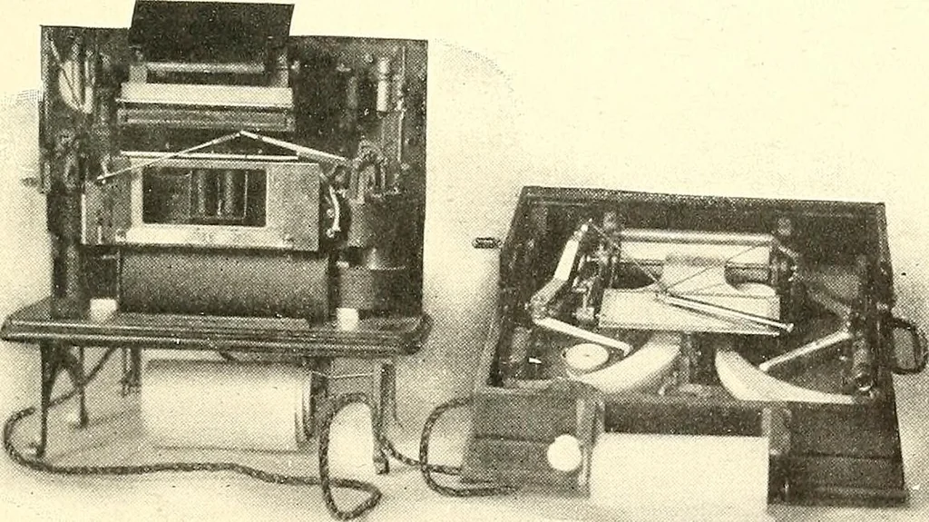 An illustration from Inventors at work, with chapters on discovery, 1906, leaf 372