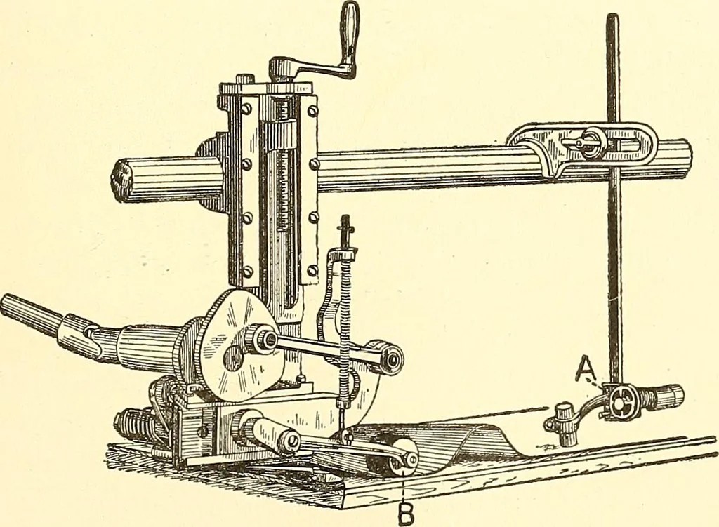 An illustration from Inventors at work, with chapters on discovery, 1906, leaf 386