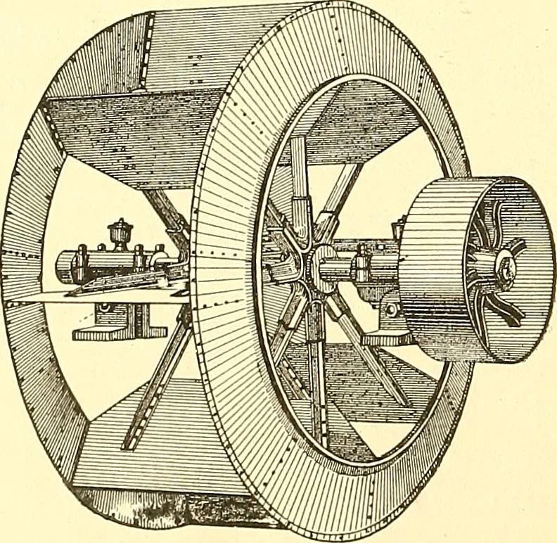 An illustration from Inventors at work, with chapters on discovery, 1906, leaf 547