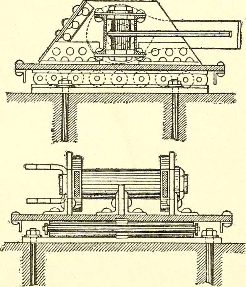 An illustration from Inventors at work, with chapters on discovery, 1906, leaf 73