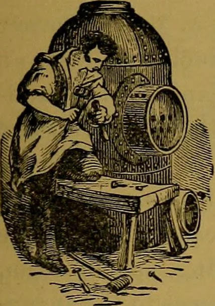 An illustration from Inventors' & mechanics' scientific manual and patent law complete, 1871, leaf 12