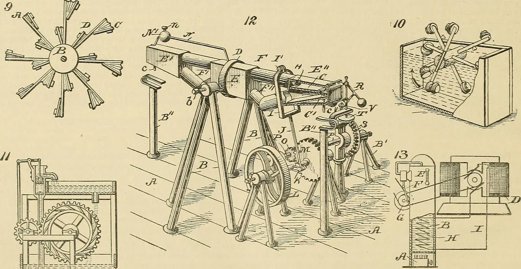 An illustration from The inventor's universal educator : An educational cyclopaedia and guide for inventors, patentees, manufacturers, mechanics and all others connected directly or indirectly with patents, 1906, leaf 125