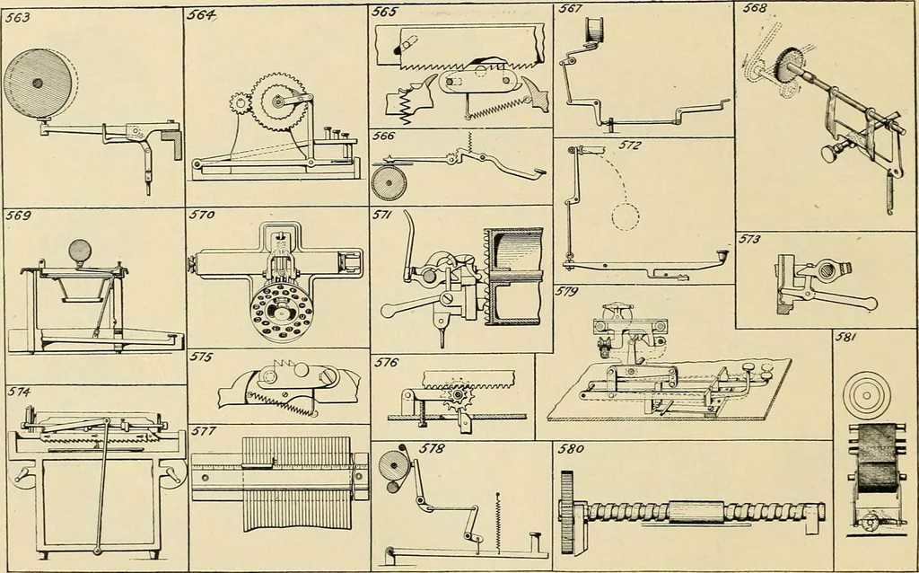 An illustration from The inventor's universal educator : An educational cyclopaedia and guide for inventors, patentees, manufacturers, mechanics and all others connected directly or indirectly with patents, 1906, leaf 63