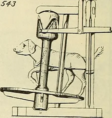 An illustration from The inventor's universal educator. An educational cyclopaedia and guide for inventors, patentees, manufacturers, mechanics, and all others connected directly or indirectly with patents, 1919, leaf 55