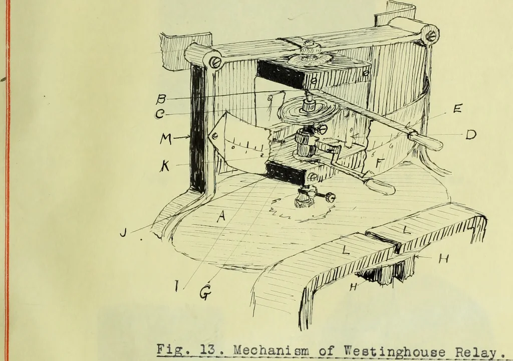 An illustration from Investigation of inverse time limit overload relays, 1915, leaf 46