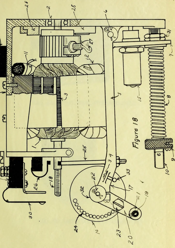 An illustration from Investigation of inverse time limit overload relays, 1915, leaf 56