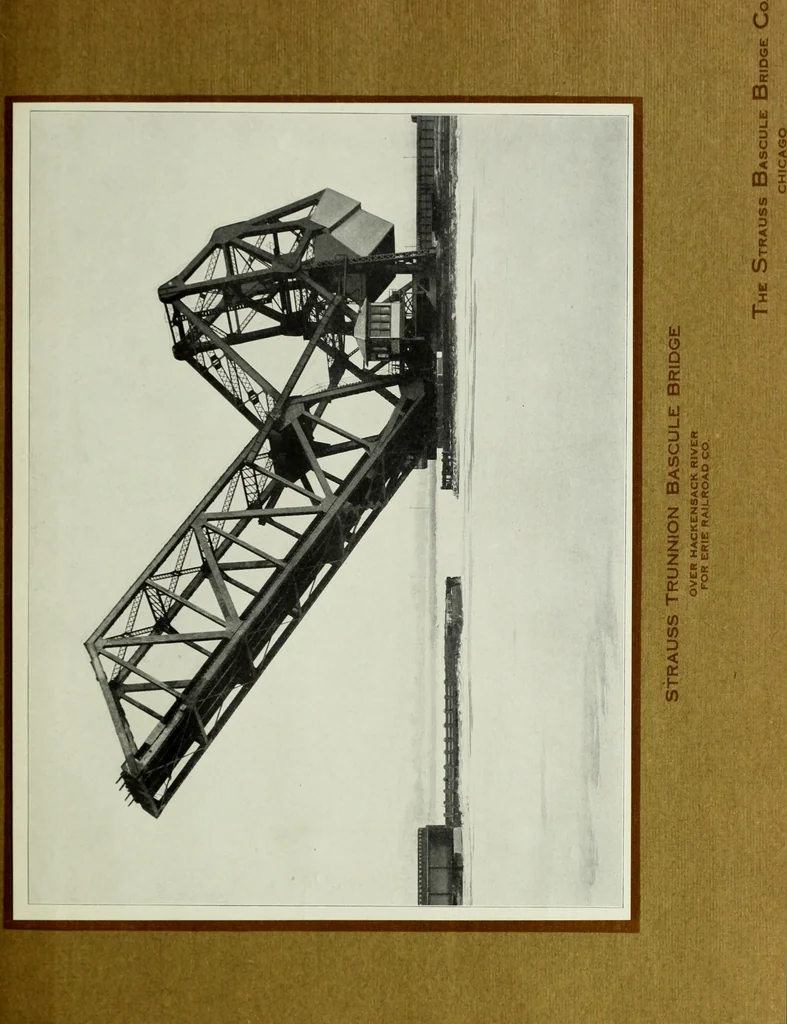 An illustration from An investigation of a Strauss trunnion bascule bridge, 1912, leaf 30