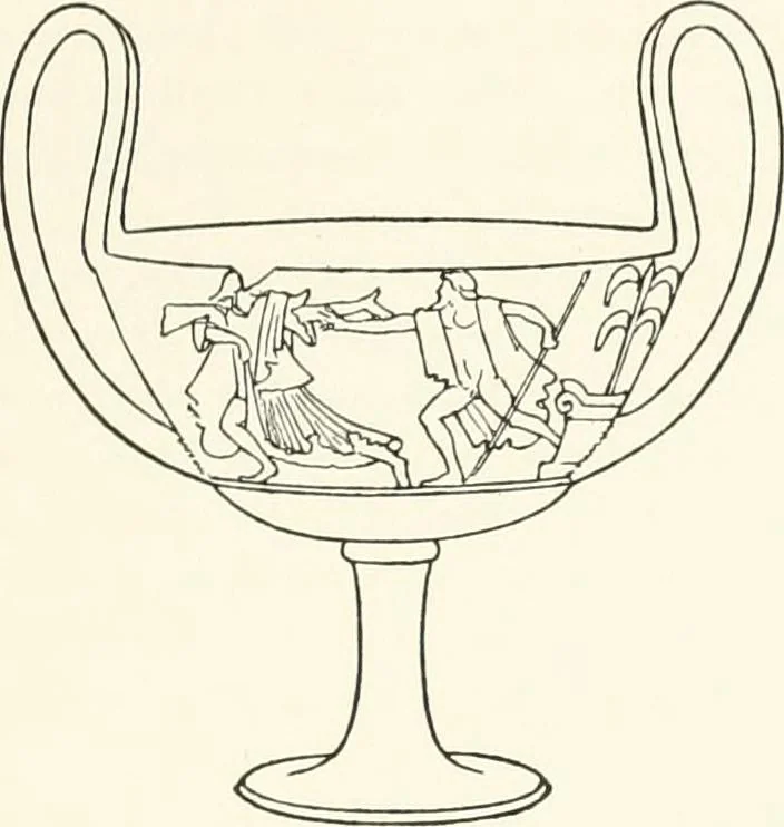 An illustration from Investigations representing the departments. Greek, Latin, comparative philology, classical archæology .., 1904, leaf 22