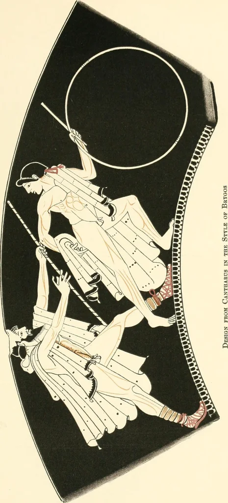 An illustration from Investigations representing the departments. Greek, Latin, comparative philology, classical archæology .., 1904, leaf 28
