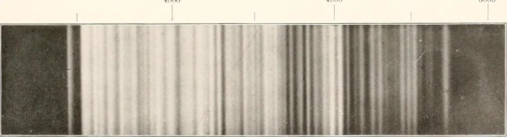 An illustration from Investigations representing the departments. Astronomy and astrophysics .., 1903, leaf 404
