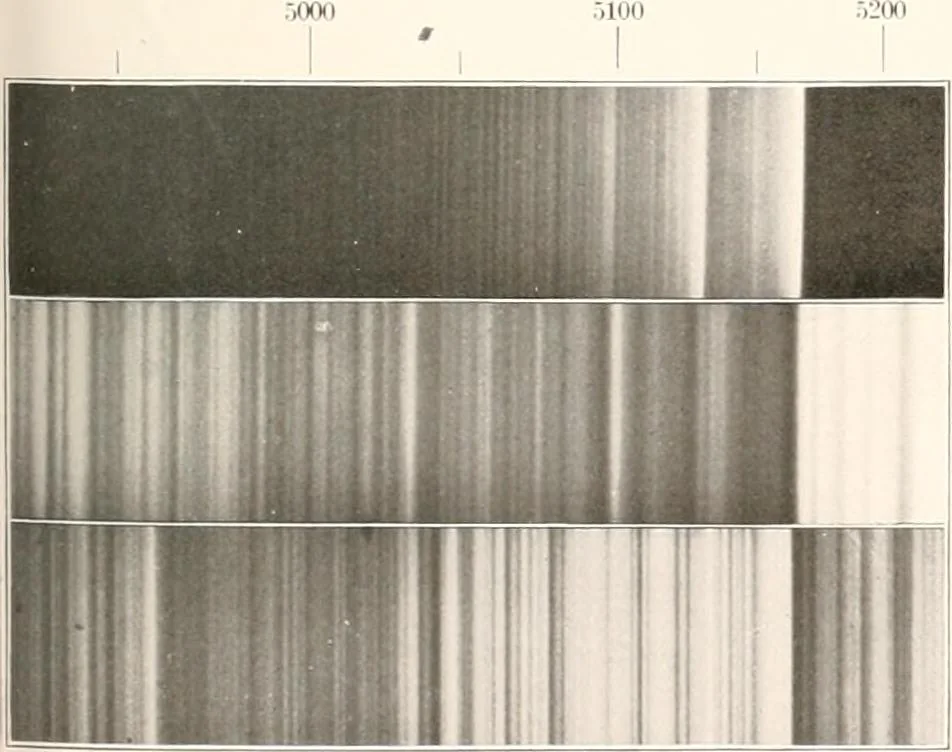 An illustration from Investigations representing the departments. Astronomy and astrophysics .., 1903, leaf 406