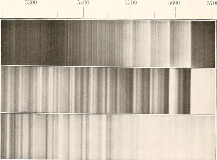 An illustration from Investigations representing the departments. Astronomy and astrophysics .., 1903, leaf 406