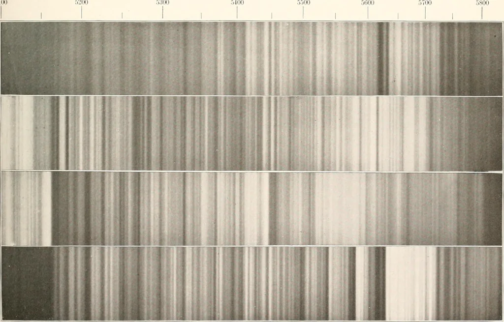An illustration from Investigations representing the departments. Astronomy and astrophysics .., 1903, leaf 412