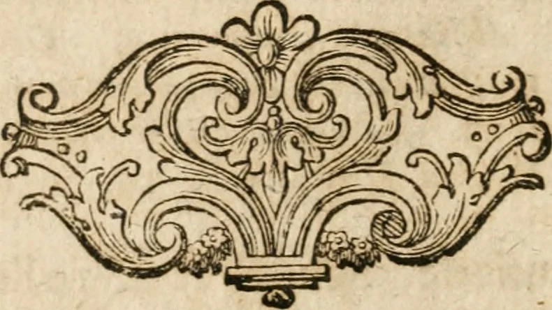 An illustration from Io. Alberti Fabricii ss. theol. d. et prof. pvbl. bibliographia antiqvaria, sive, Introdvctio in notitiam scriptorvm, qvi antiqvitates Hebraicas, Graecas, Romanas et Christianas scriptis illvstrarvnt, 1760, leaf 23