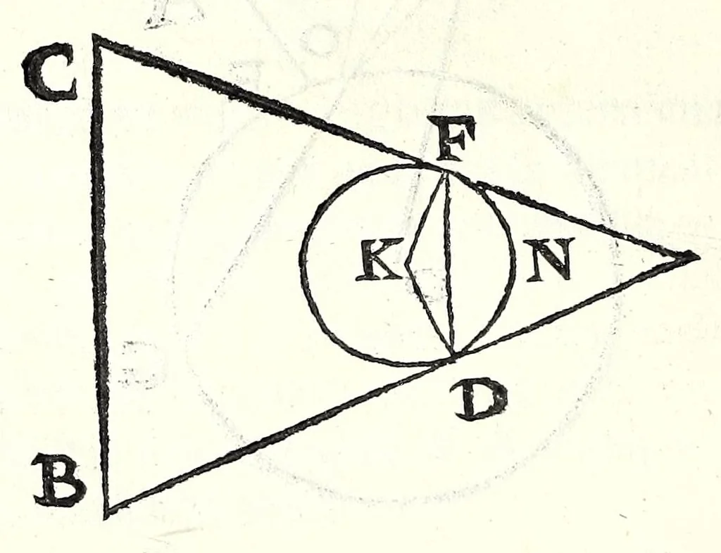 An illustration from Ioan. Baptistae Portae neap. De refractione optices parte, libri nouem, 1593, leaf 138
