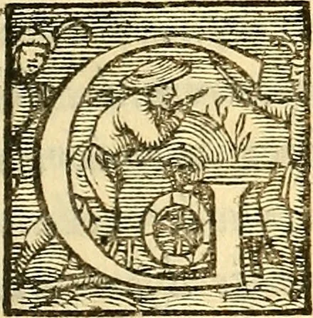 An illustration from Ioannis Argenterii medici De somno et vigilia libri duo : in quibus continentur duae tractationes de calido nativo, et de spiritibus : omnia non solum medicis, sed etiam universis bonarum artium studiosis utilia, & jucunda, atque aliter explicata, quam hactenus fuerint ab aliis tradita, 1556, leaf 332