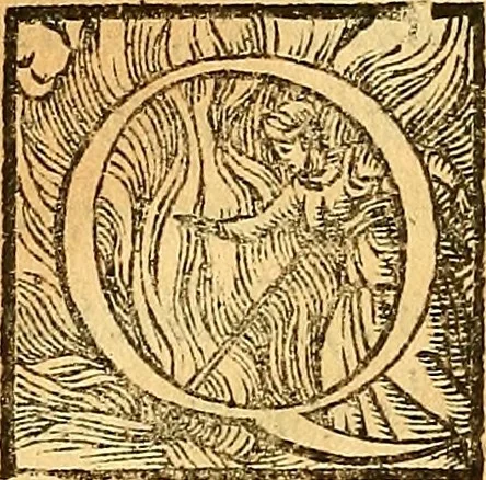 An illustration from Ioannis Argenterii medici De somno et vigilia libri duo : in quibus continentur duae tractationes de calido nativo, et de spiritibus : omnia non solum medicis, sed etiam universis bonarum artium studiosis utilia, & jucunda, atque aliter explicata, quam hactenus fuerint ab aliis tradita, 1556, leaf 37