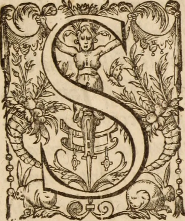 An illustration from Ioannis Cameronis Scoto-Britanni Theologi eximij [Ta sozomena], siue Opera partim ab auctore ipso edita, partim post eius obitum vulgata, partim nusquam hactenus publicata, vel è Gallico idiomate nunc primùm in Latinam linguam translata. In unum collecta, & variis indicibus instructa, 1658, leaf 6