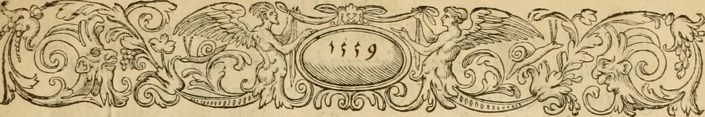 An illustration from Ioannis Calvini praelectiones in duodecim prophetas (quos vocant) minores .., 1559, leaf 6