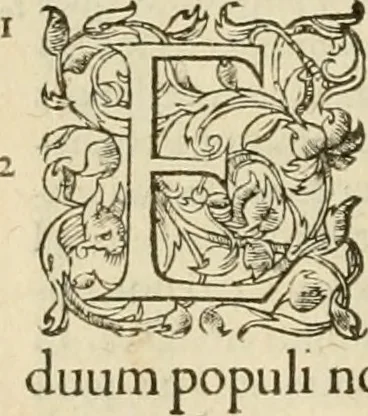 An illustration from Ioannis Calvini praelectiones in duodecim prophetas (quos vocant) minores .., 1559, leaf 737