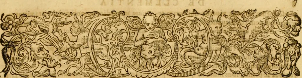 An illustration from Ioannis Calvini Tractatus theologici omnes : in unum volumen certis classibus congesti : quorum aliqui nec latine nec gallicè prius editi fuerunt, 1597, leaf 1024