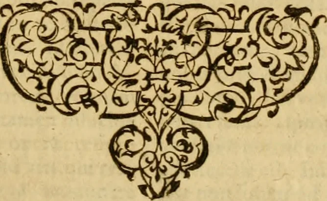 An illustration from Ioannis Calvini Tractatus theologici omnes : in unum volumen certis classibus congesti : quorum aliqui nec latine nec gallicè prius editi fuerunt, 1597, leaf 12