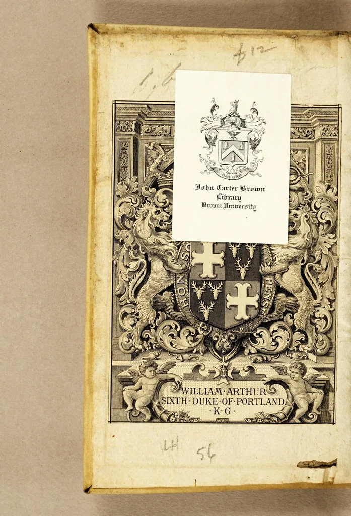 An illustration from Ioannis de Laet Antwerpiani Responsio ad dissertationem secundam Hugonis Grotii, De origine gentium Americanarum. : Cum indice ad utrumque libellum, 1644, leaf 2
