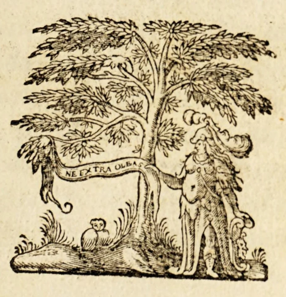 An illustration from Ioannis de Laet Antwerpiani Responsio ad dissertationem secundam Hugonis Grotii, De origine gentium Americanarum. : Cum indice ad utrumque libellum, 1644, leaf 3