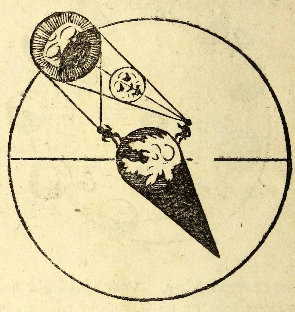 An illustration from Ioannis de Sacrobusto libellus de sphæra. : accessit eiusdem autoris computus ecclesiasticus, et alia quædam in studiosorum gratiam edita. : cum præfatione Philippi Melanthonis, 1549, leaf 104