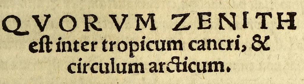 An illustration from Ioannis de Sacrobusto libellus de sphæra. : accessit eiusdem autoris computus ecclesiasticus, et alia quædam in studiosorum gratiam edita. : cum præfatione Philippi Melanthonis, 1549, leaf 83