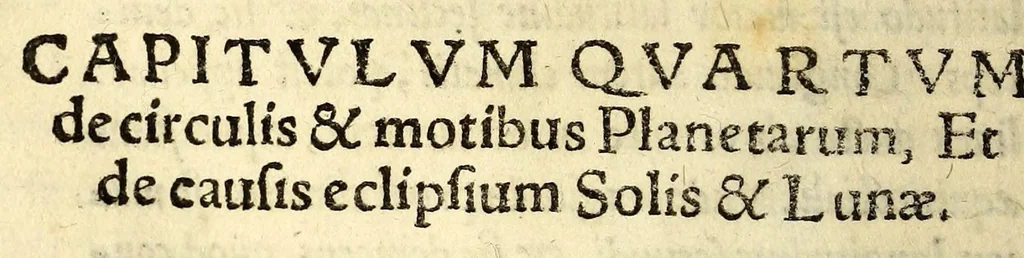 An illustration from Ioannis de Sacrobusto libellus de sphæra. : accessit eiusdem autoris computus ecclesiasticus, et alia quædam in studiosorum gratiam edita. : cum præfatione Philippi Melanthonis, 1549, leaf 96